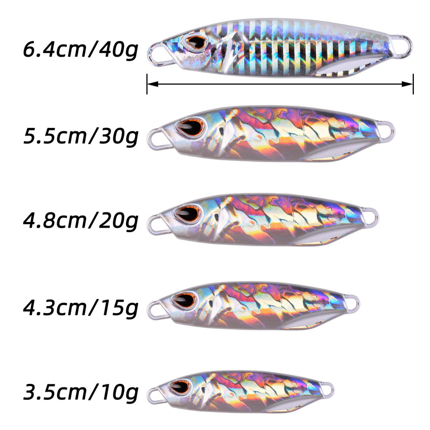 10Pcs Long Cast Metal Bait Spi - Fishing Lure Spinnerbait review and price