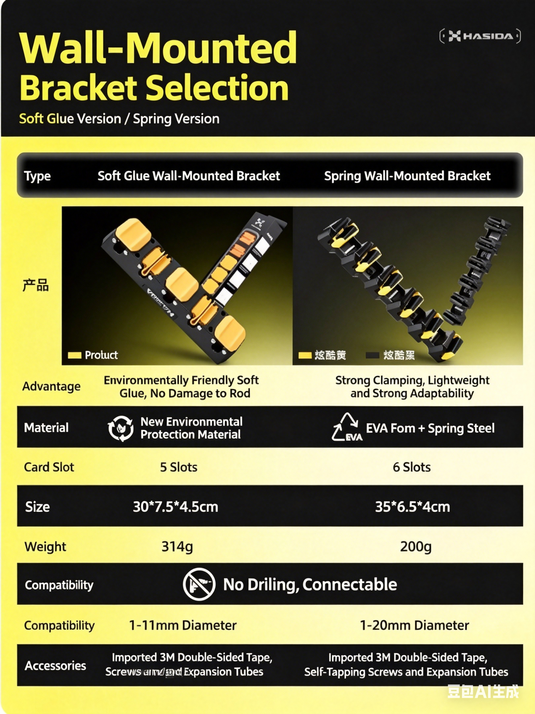 HISTAR Soft Rubber Wall-Mounte - Fishing Lure Accessories review and price