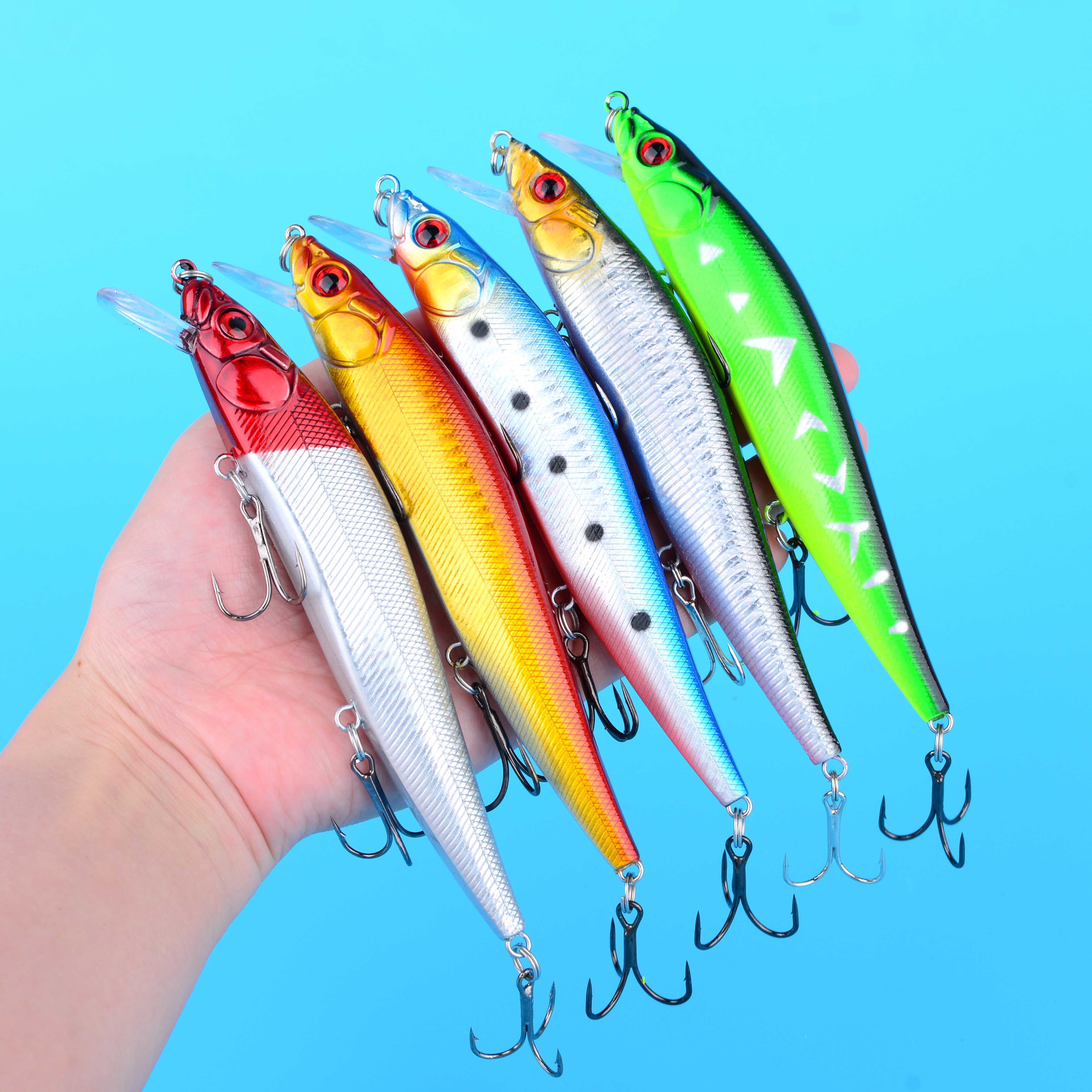1pc Minnow Fishing Lure Floati - Fishing Lure Jerkbait review and price