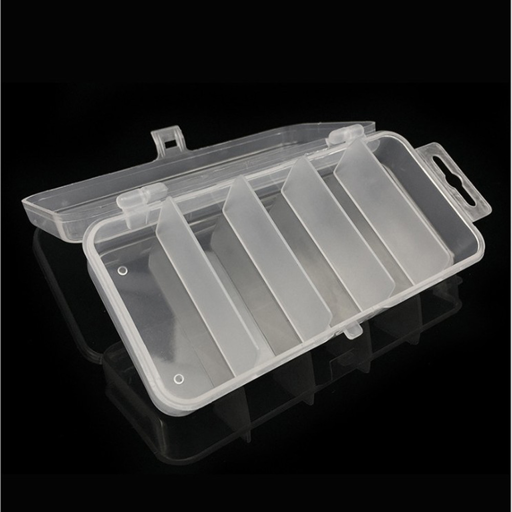 1pcs Transparent Plastic Stora - Fishing Lure Spoon review and price