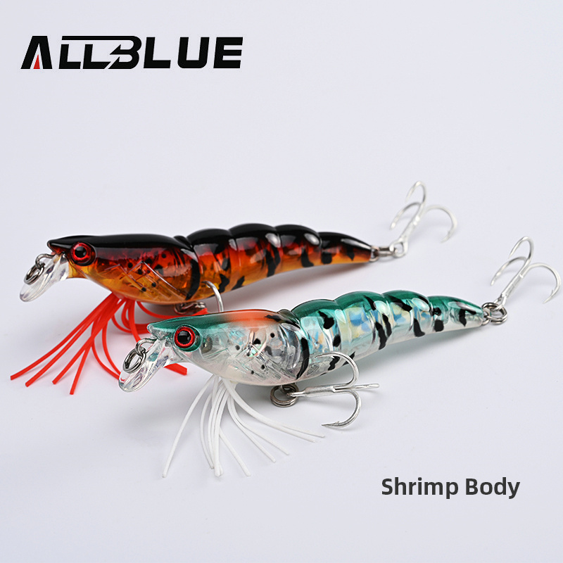 ALLBLUE 3D Flash Shrimp 70mm 7 - Fishing Lure Buzzbait review and price