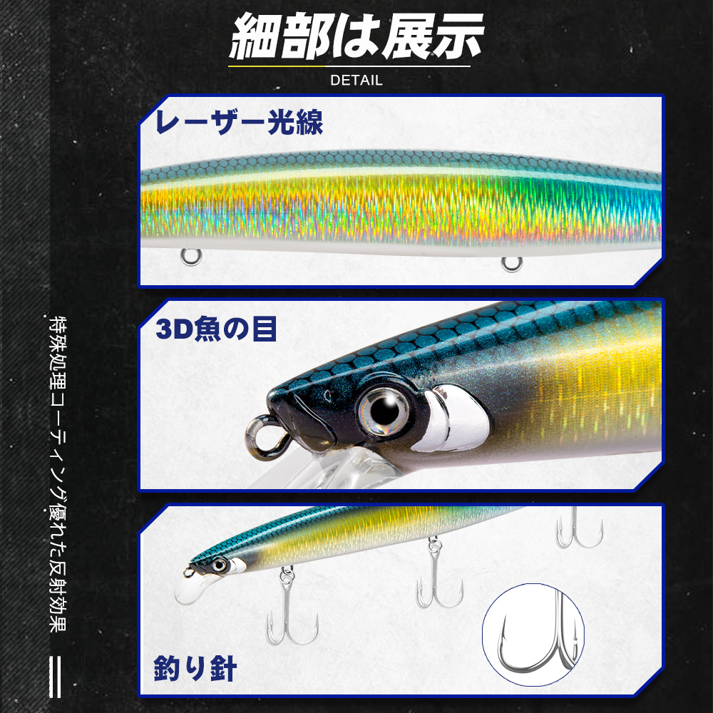 D1 Sea Fishing Lures 163mm 32g - Fishing Lure Swimbait review and price