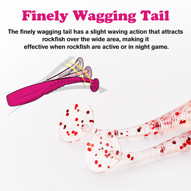 TSURINOYA 38mm 0.4g Soft Fishi - Fishing Lure Soft Plastic review and price