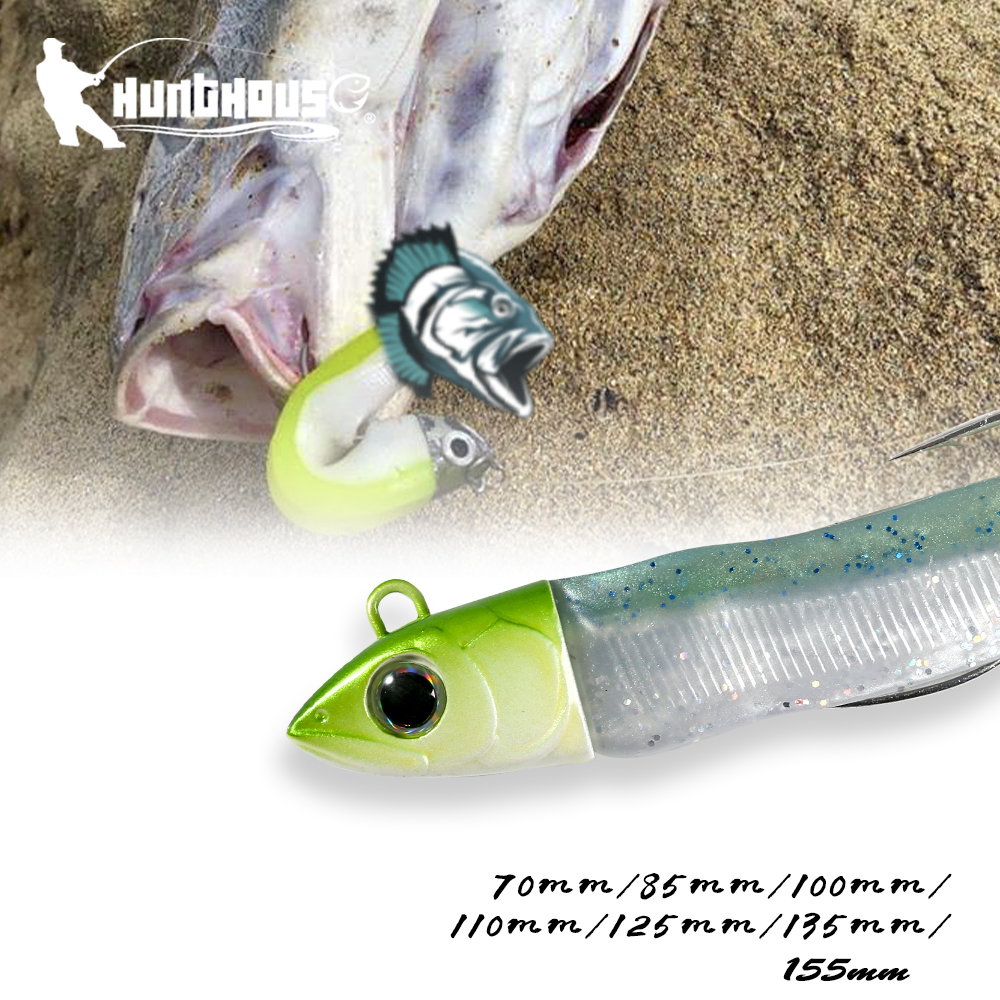 Hunthouse Barre T. Minnow Fish - Fishing Lure Soft Plastic review and price