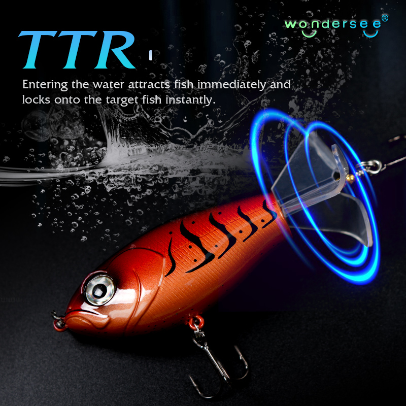 Wondersee 3-Blade Topwater Fis - Fishing Lure Blade Bait review and price