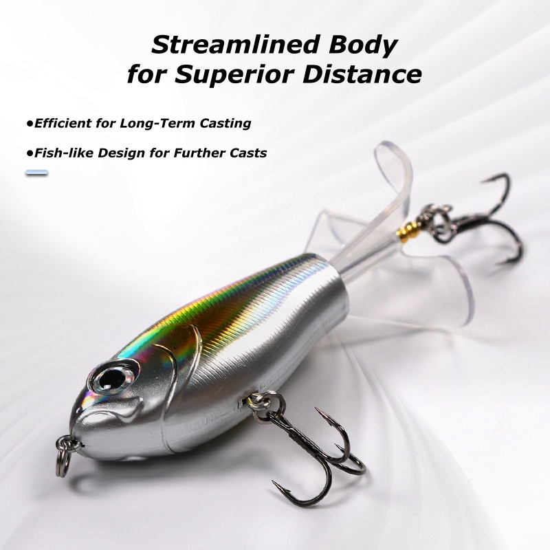 Wondersee 3-Blade Topwater Fis - Fishing Lure Blade Bait review and price
