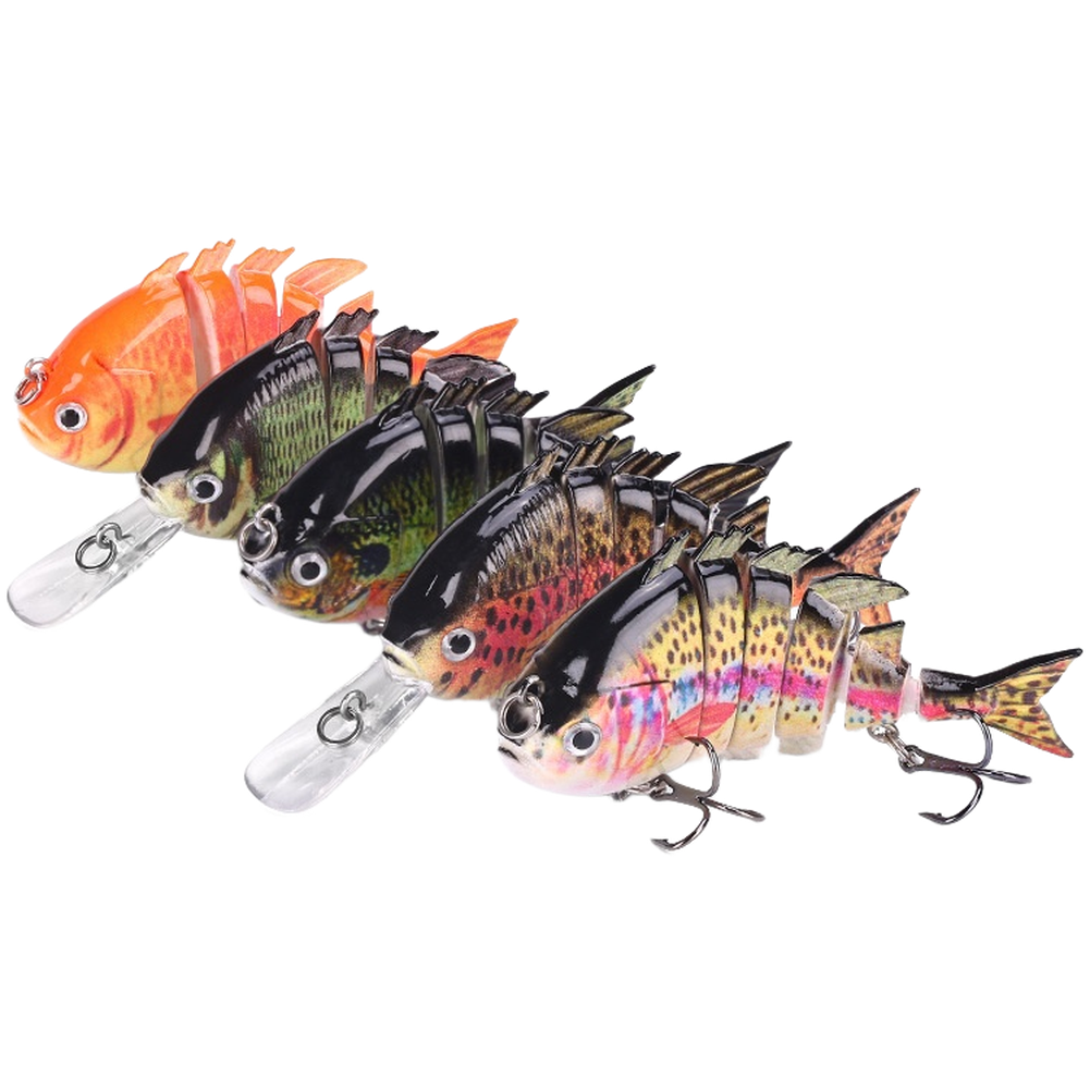 5Pcs 6 Section Fishing Lure Ha - Fishing Lure Swimbait review and price