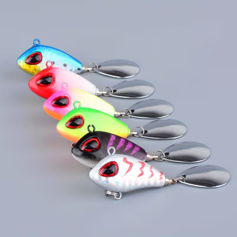 5/6pcs Mini VIB With Spoon Fis - Fishing Lure Spinnerbait review and price