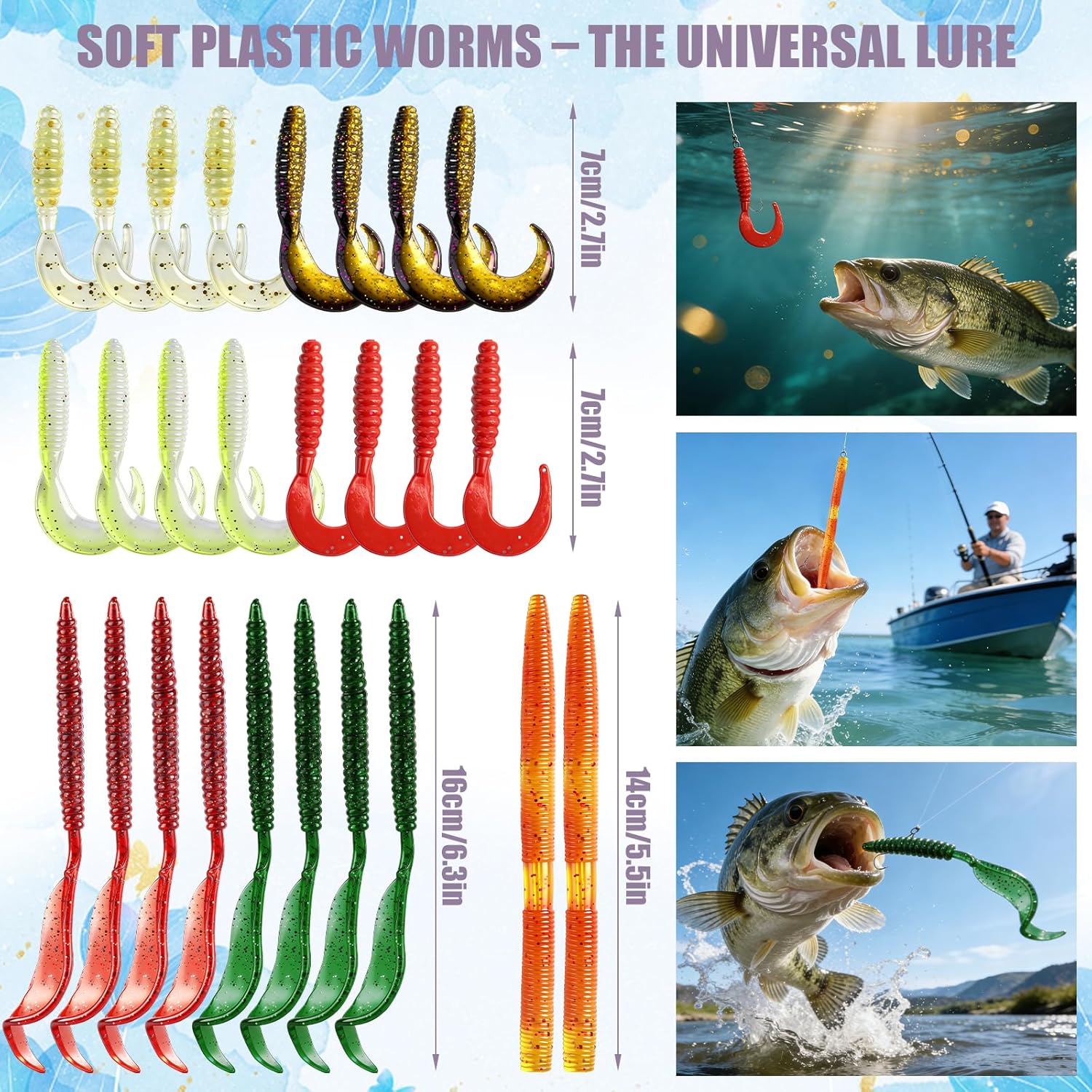 71Pcs Fishing Lures Kit with T - Fishing Lure Crankbait review and price