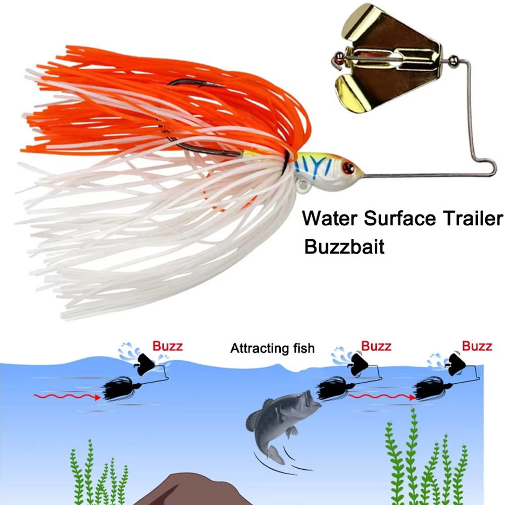 1pcs 12.8g Spinnerbait Fishing - Fishing Lure Blade Bait review and price