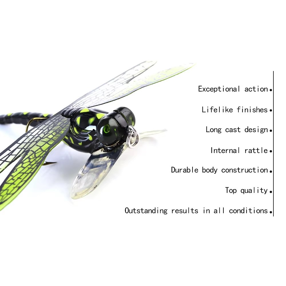 FTK 6g Topwater Dragonfly Dry  - Fishing Lure Popper review and price