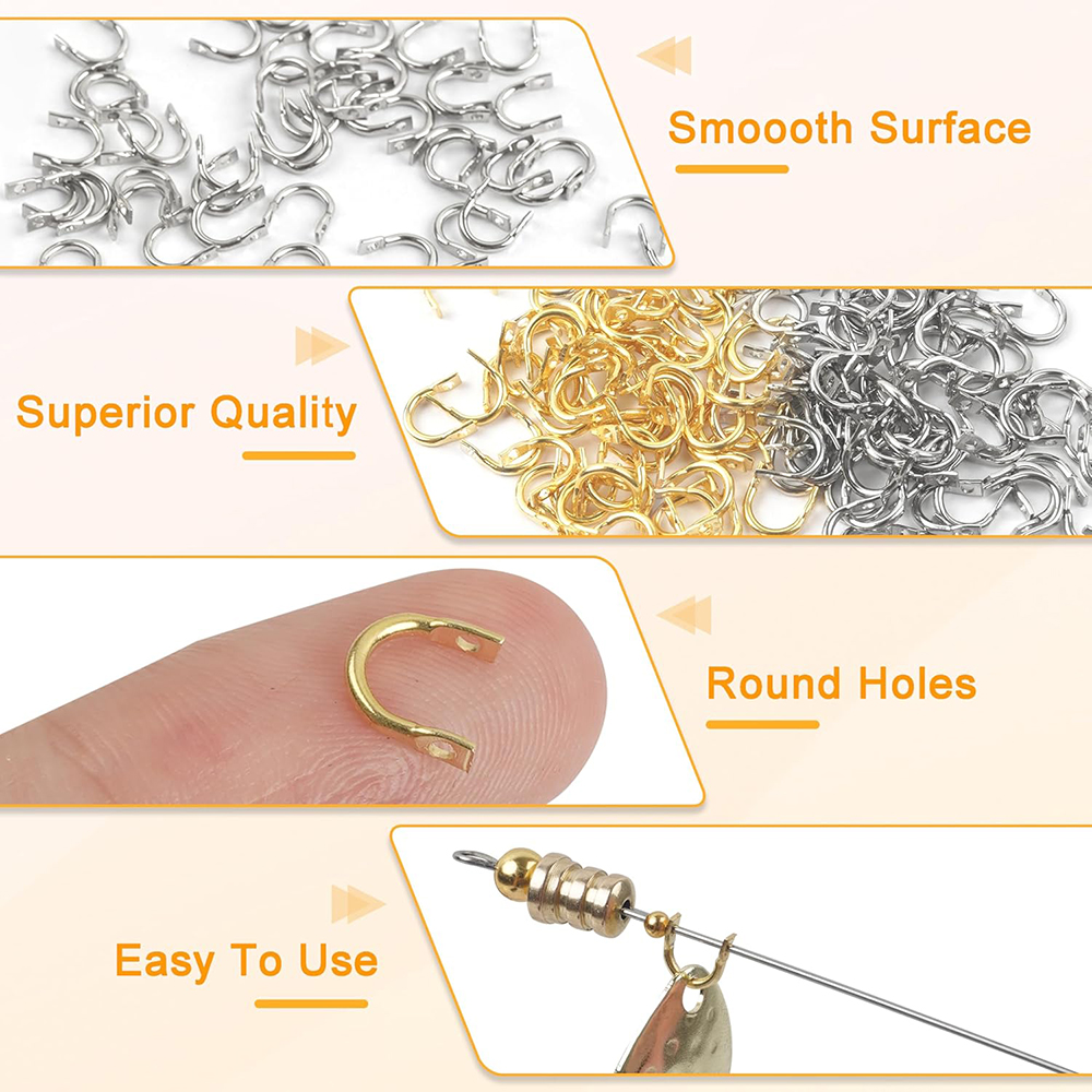300Pcs Fishing Spinner Clevis  - Fishing Lure Spinnerbait review and price