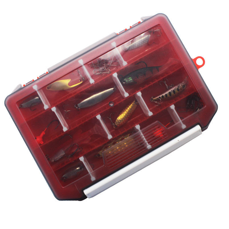 Six color single-layer inserte - Fishing Lure Box review and price