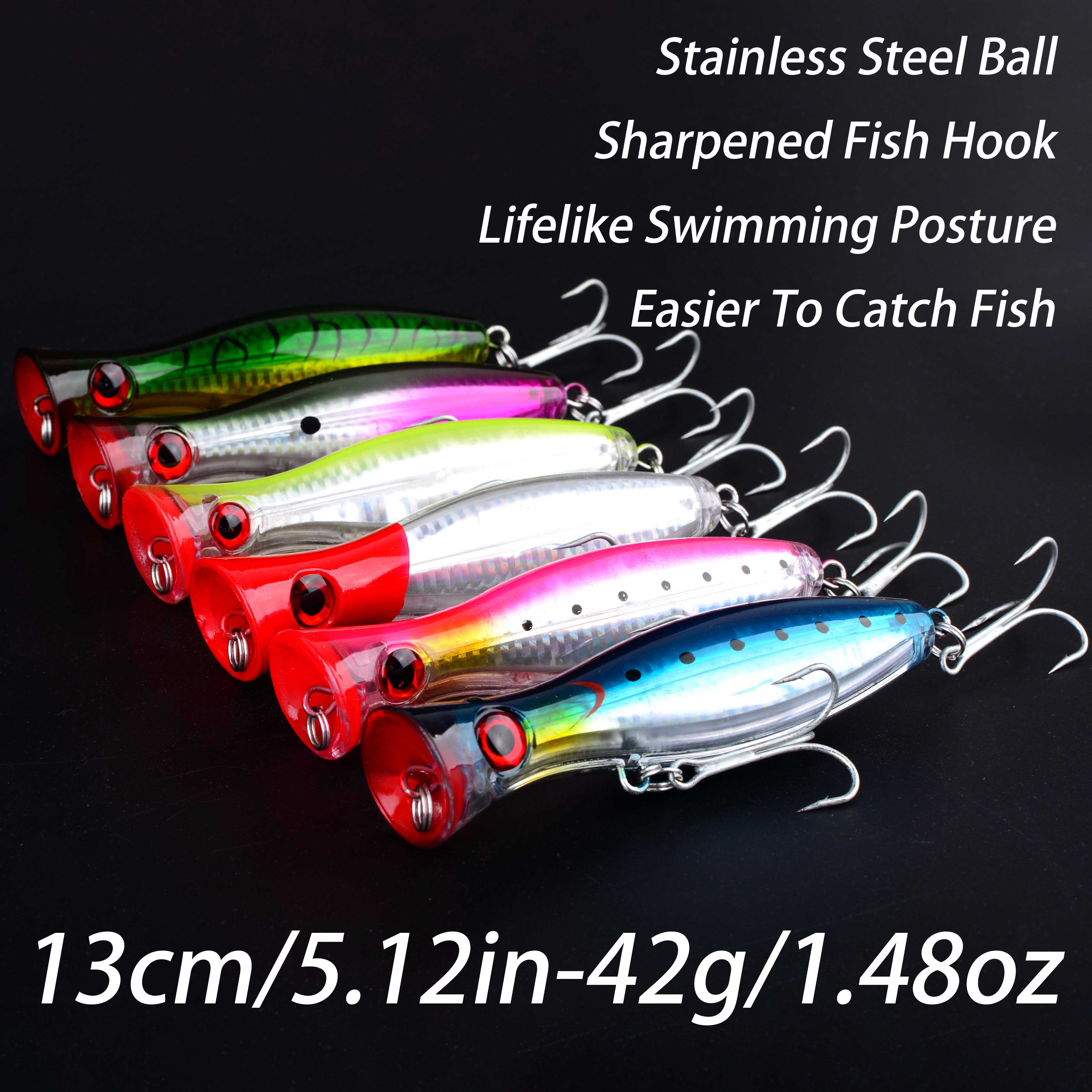 1pc 13CM 42g Big Popper Floati - Fishing Lure Popper review and price